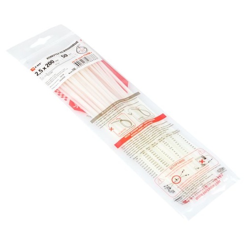 Хомут P6,6 стандартный (б), 2,5x200 (100шт) FlexLock PROxima | код plc-fl-ctsw-2.5x200 | EKF фото 3