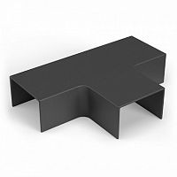 Т-образный угол 20х10 черный (4 шт/комп) Промрукав | код PR08.12867 | ПРОМРУКАВ