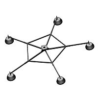 Основание пятинога без утяж. | код 76967 | ЕЗЕТЕК
