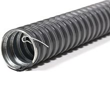 Металлорукав в ПВХ изоляции РЗ-ЦП нг-LS 25 (50 м) с протяжкой ГОФРОМАТИК (ЗЭТАРУС) | код zeta44117 | ГОФРОМАТИК