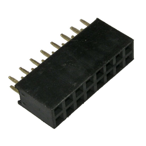 Гнездо для плат 2.54 мм RUICHI PBD 16, 16 контактов | код 63447 | Ruichi Гнездо для плат 2.54 мм RUICHI PBD 16, 16 контактов | код 63447 | Ruichi