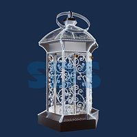 Декоративная 3D фигура Фонарик серебряный 406 см | код 501-457 | NEON-NIGHT