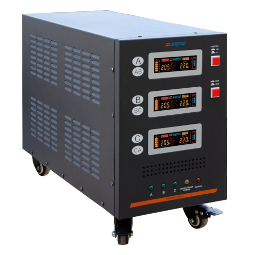 Стабилизатор Hybrid - 9 000/3 Энергия II поколение | код Е0101-0164 | ЭНЕРГИЯ