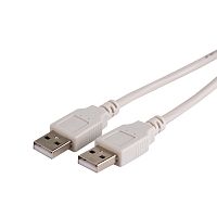 Кабель USB (шт. USB A - шт. USB A) 1.8 метра, серый REXANT | код 18-1144 | REXANT