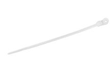 Cabeus GTSC-150 Стяжка нейлоновая неоткрывающаяся, безгалогенная (halogen free), 150x3.6мм, под винт (100 шт) | код 7408c | Cabeus