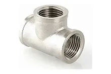 Тройник ВВВ 3/4'х3/4'х3/4' никелированный | код BFN-011-204 | Aquadeel