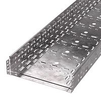 Лоток перфорированный Стандарт 400х100х3000 (1,0 мм) (6 м/уп) Промрукав | код PR16.0016 | ПРОМРУКАВ