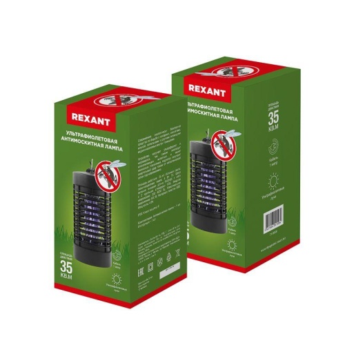 Лампа антимоскитная R 35м, 3Вт/220 В | код 71-0656 | REXANT фото 3