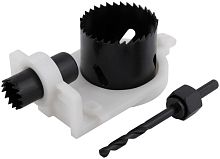 Набор для врезки замков с пластиковыми шаблонами, 3 шт (22/54 мм) | код 36352 | FIT