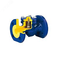 Клапан обратный чугунный подъемный 287A 40 Ру16 Тмакс 300С фланцевый золотник нерж | код 287A040C31 | Zetkama