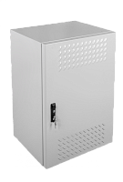 Шкаф всепогодный настенный 18U (Ш600 ? Г500), комплектация Т1 с контроллером MC1 и датчиками | код ШТВ-Н-18.6.5-4ААА-Т1-МС1 | ЦМО