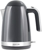 Чайник электрический Galaxy Line GL 0332 1.7л. 2200Вт графит (корпус: нержавеющая сталь/пластик) | код 1977545 | GALAXY LINE