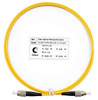 Cabeus FOP(s)-9-FC-FC-20m Шнур оптический simplex FC-FC 9/125 sm 20м LSZH | код 8309c | Cabeus