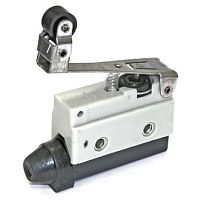 Выключатель путевой рычажный с поворотным роликом RUICHI AZ-7124, ON-(ON), SPDT, IP64, 10 А, 250 В, 15 мОм, пластик | код 61780 | Ruichi