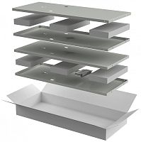 ITK LINEA E Компл. стенок боковых 1000мм шкафа 33U сер. | код LE35-33UX1-X | ITK by IEK