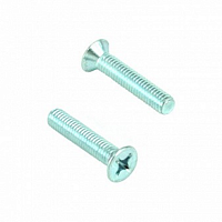 Винт DIN965 М5х60 потайная голова класс прочности 4.8 покрытие цинк | код DIN965-М5х60 | Крепдил