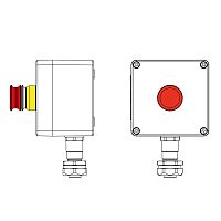 Взрывозащищенный пост управления из полиэстера CPE-P-03-(1xP3E(11))-1xKAEPM2MHK-20(C)1Ex d e IIC Т5 Gb / Ex tb IIIC T95°C Db IP66/КЗ | код 2231.031.22.11C | DKC