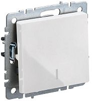 BRITE Выключатель 1-клавишный с индикацией 10А ВС10-1-1-БрБ белый | код BR-V10-1-10-K01 | IEK