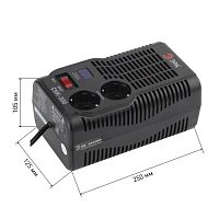 Стабилизатор напряжения компактный СНК-300 160-260В/220В, 300ВА | код Б0031555 | ЭРА