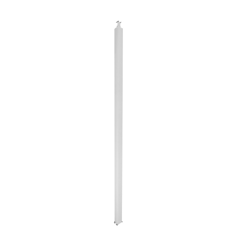 Универсальная колонна алюминиевая с крышкой из алюминия 2 секции, высота 2,77 метра, с возможностью увеличения высоты до 4,05 метра, цвет белый | код 653130 | Legrand