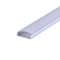 Комплект накладной алюминиевого профиля с рассеивателем, 24х6мм, 1м REXANT | код 146-403-1 | REXANT