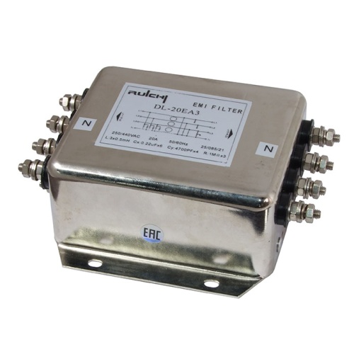 Сетевой фильтр RUICHI DL-20EA3, 20 А | код 90861 | Ruichi Сетевой фильтр RUICHI DL-20EA3, 20 А | код 90861 | Ruichi