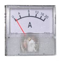 Амперметр RUICHI 20А (40х40) | код 57960 | Ruichi