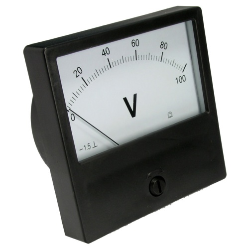 Вольтметр RUICHI М42300 100В (Аналог), щитовой | код 67573 | Ruichi Вольтметр RUICHI М42300 100В (Аналог), щитовой | код 67573 | Ruichi