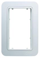Рамка+вставка для 2-м розетки Lillium бел. 18002710