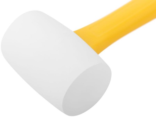 Киянка 45мм 230г фибергласовая ручка резинов. бел. FIT 45516 фото 4