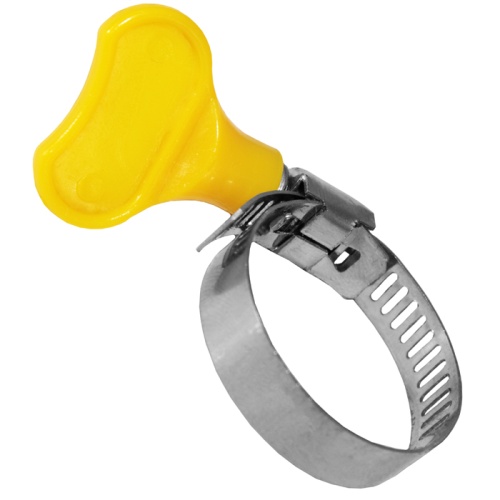 Хомут червячный стальной Бабочка RUICHI 32-44/12 мм | код 112520 | Ruichi