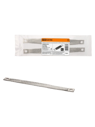 Проводник заземления плоский луженый ПЗ 16-600 (2 шт. упак) TDM | код SQ0839-0015 | TDM