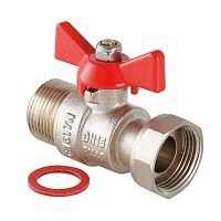 Кран шаровой с накидной гайкой 1" вн.-нар. | код. VT.260.N.0606 | VALTEC