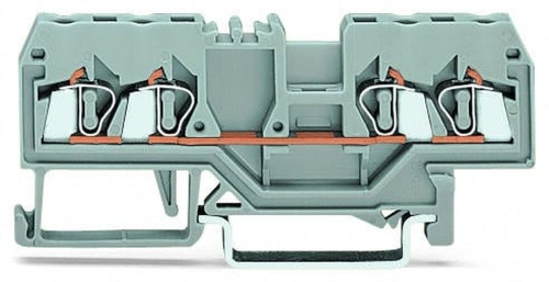 Клемма 0.08-2.5мм.кв. четырехпроводная | код 280-833 | WAGO