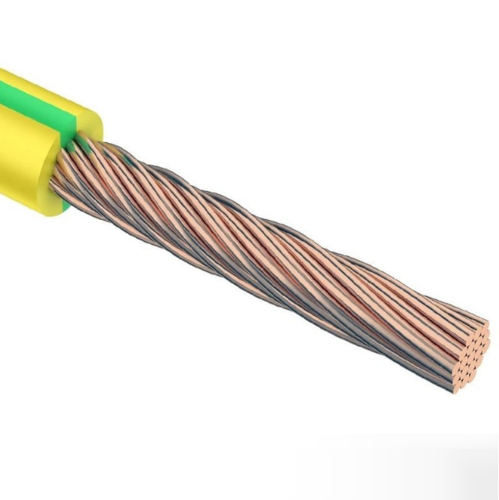 Провод силовой ПуГП нг(А)HF 1х1.5 желто-зеленый ТРТС | код БП-00012775 | ЭлПром Провод силовой ПуГП нг(А)HF 1х1.5 желто-зеленый ТРТС | код БП-00012775 | ЭлПром