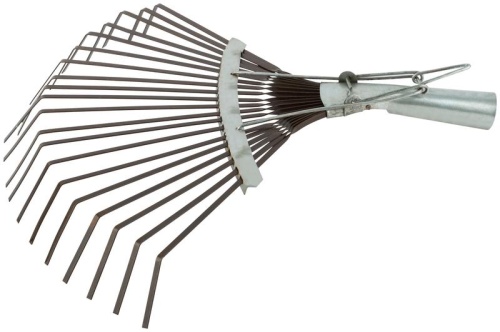 Грабли веерные регулируемые пластинчатые без черенка, 20 зубьев, 250-415 мм | код 76944 | FIT фото 3 Грабли веерные регулируемые пластинчатые без черенка, 20 зубьев, 250-415 мм | код 76944 | FIT фото 3