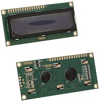 ЖК индикатор символьный RUICHI RH1602B-TNI, язык Русский - Английский | код 113070 | Ruichi