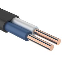 Кабель ВВГ-Пнг(А)-LS 2х4ок (N)-0.66кВ ГОСТ 31996-2012 (бухта 100 м) | код 00-00004961 | Электрокабель НН