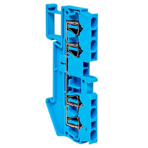Колодка клеммная пружинная JXB-ST-2.5 31А 4 выводасиняя PROxima | код plc-jxb-st-2.5-4-blue | EKF фото 2 Колодка клеммная пружинная JXB-ST-2.5 31А 4 выводасиняя PROxima | код plc-jxb-st-2.5-4-blue | EKF фото 2
