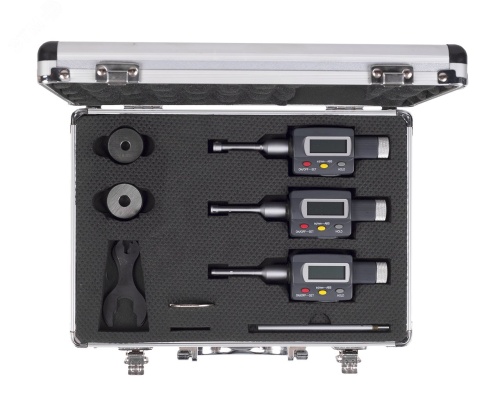 Набор нутромром трехточечных электронных 6-12 0.001 у/к | код 129477 | Micron