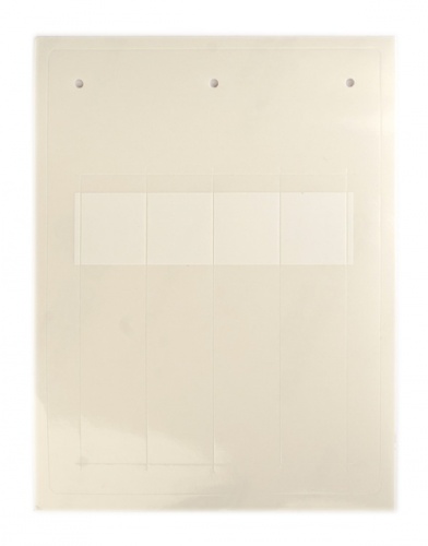 Самоламинирующаяся маркировка для кабелей и труб 12-22мм. Белая | код CMSA10023W | DKC