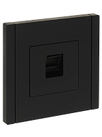 FORTE&PIANO Роз. комп. RJ45 кат.6 FP131 чер. IEK | код FP-K10-2-K02 | IEK