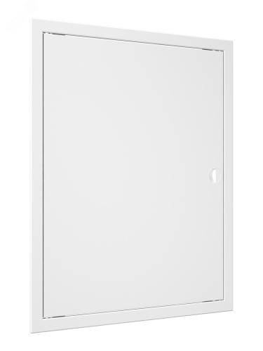 Люк-дверца ревизионный с ручкой, из ABS пластика 418х518 и с фланцем 396х496 | код Л4050Р | EVECS