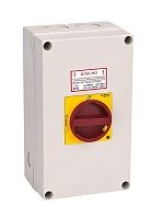 ГЛАВНЫЙ/АВАРИЙНЫЙ ВЫКЛЮЧАТЕЛЬ-РАЗЪЕДИНИТЕЛЬ 3P 80A ЗАКРЫТОГО ИСПОЛНЕНИЯ IP65 | код MSD80311R | Systeme Electric