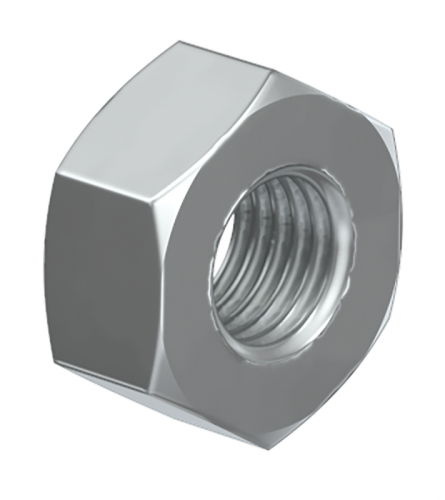 Гайка шестигранная DIN 934 М5 IEK | код CMZ10-GH-5 | IEK