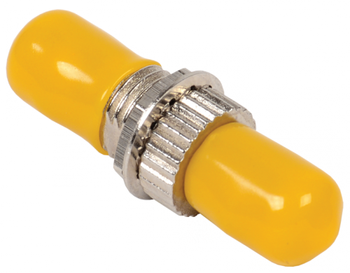 Проходной адаптер ST-ST, для одномодового и многомодового кабеля (SM/MM), с полировкой UPC, (Simplex) | код FC1-STUSTU1C-SM | ITK by IEK