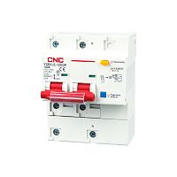Диф. автомат YCB1LE-125 80А 2P 6кА 100мА 8-12In (электрон.) | код A000699 | CNC
