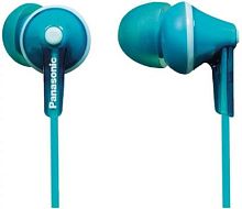 Наушники внутриканальные Panasonic RP-HJE125E 1.1м голубой проводные в ушной раковине (RP-HJE125E-Z) | код 2024332 | PANASONIC
