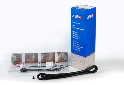 Мат нагревательный Comfort Mat-150T 225Вт 230В 1.5кв.м (пр. класс 2167220541) | код 140F1744R | ДЕВИ Мат нагревательный Comfort Mat-150T 225Вт 230В 1.5кв.м (пр. класс 2167220541) | код 140F1744R | ДЕВИ