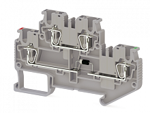 311 389, Пружинная клемма серии SRD 2,5-2FD-R (Серый) | код 0.0.0.3.11389 | KLEMSAN